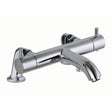 JTP FLORENCE Chrome Deck Mounted Thermostatic Bath Shower Mixer Tap