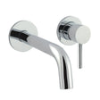 JTP FLORENCE Chrome Single Lever Wall Mounted Basin Mixer Tap