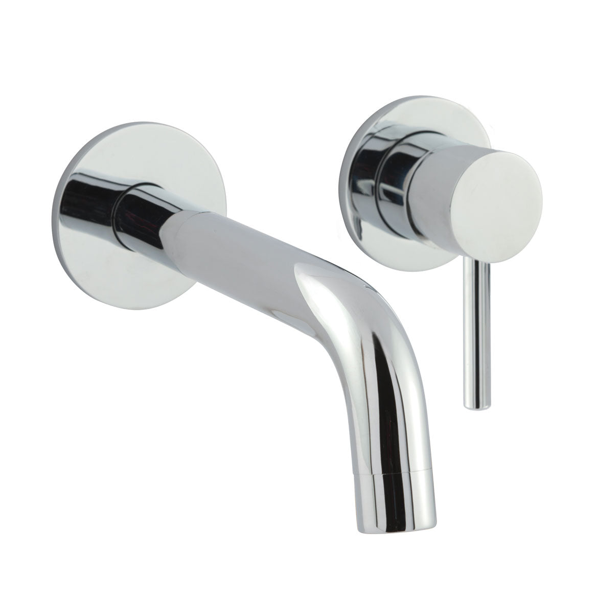 JTP FLORENCE Chrome Single Lever Wall Mounted Basin Mixer Tap