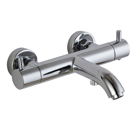 JTP FLORENCE Chrome Wall Mounted Thermostatic Bath Shower Mixer Tap
