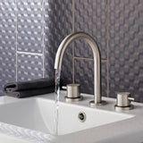 JTP INOX Stainless Steel 3 Hole Deck Mounted Basin Mixer Tap