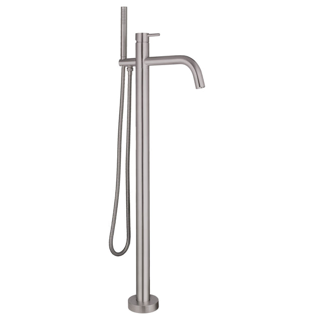 JTP INOX Stainless Steel Floor Standing Bath Shower Mixer Tap