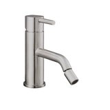 JTP INOX Stainless Steel Single Lever Bidet Mixer Tap with Pop Up Waste