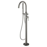 JTP KONO Brushed Black Floor Standing Bath Shower Mixer Tap