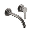 JTP KONO Brushed Black Wall Mounted Basin Mixer Tap