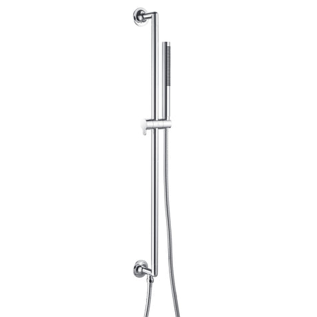 JTP KONO Chrome Slide Rail Shower Kit, Slim Shower