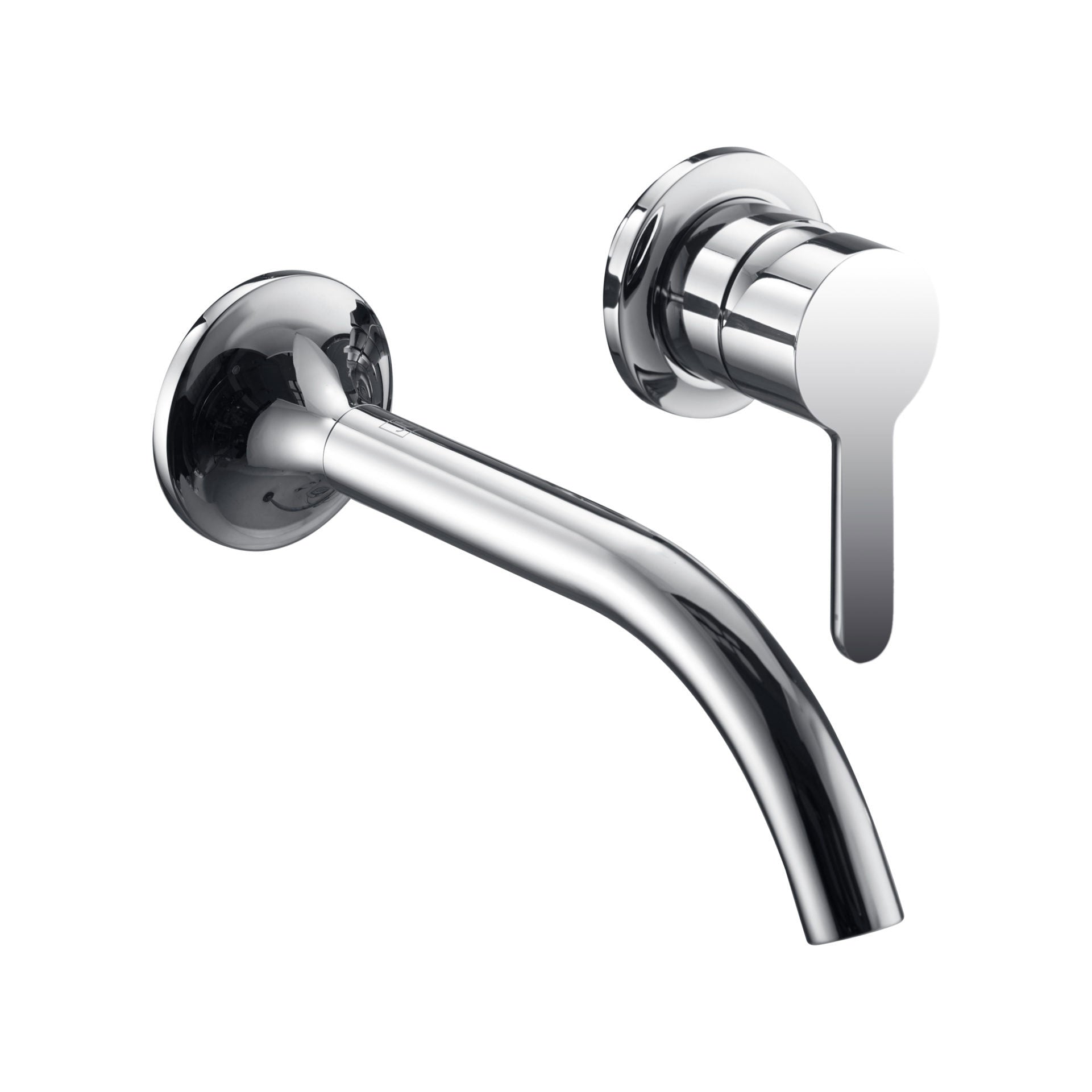 JTP KONO Chrome Wall Mounted Basin Mixer Tap