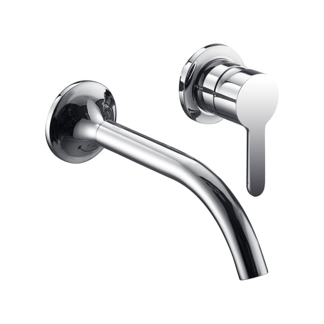 JTP KONO Chrome Wall Mounted Basin Mixer Tap