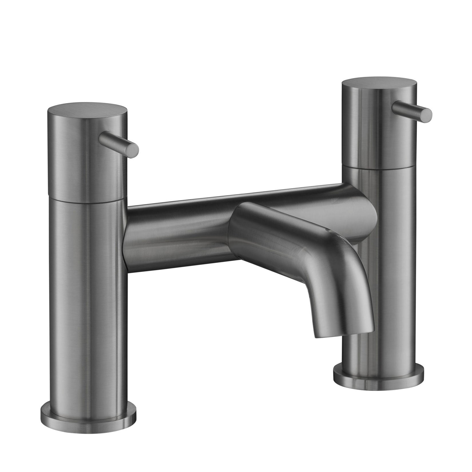 JTP VOS Brushed Black Bath Filler Tap