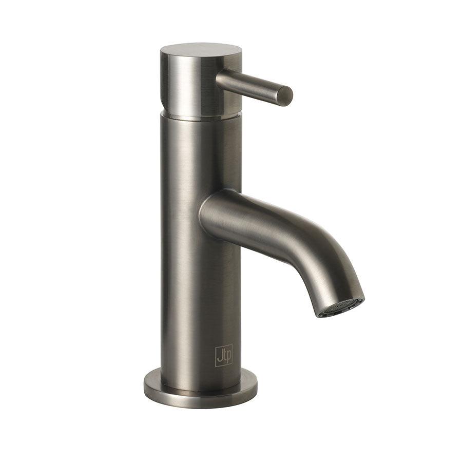 JTP VOS Brushed Black Single Lever Mini Basin Mixer Tap
