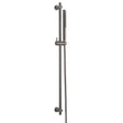 JTP VOS Brushed Black Slide Rail Shower Kit, Slim Shower