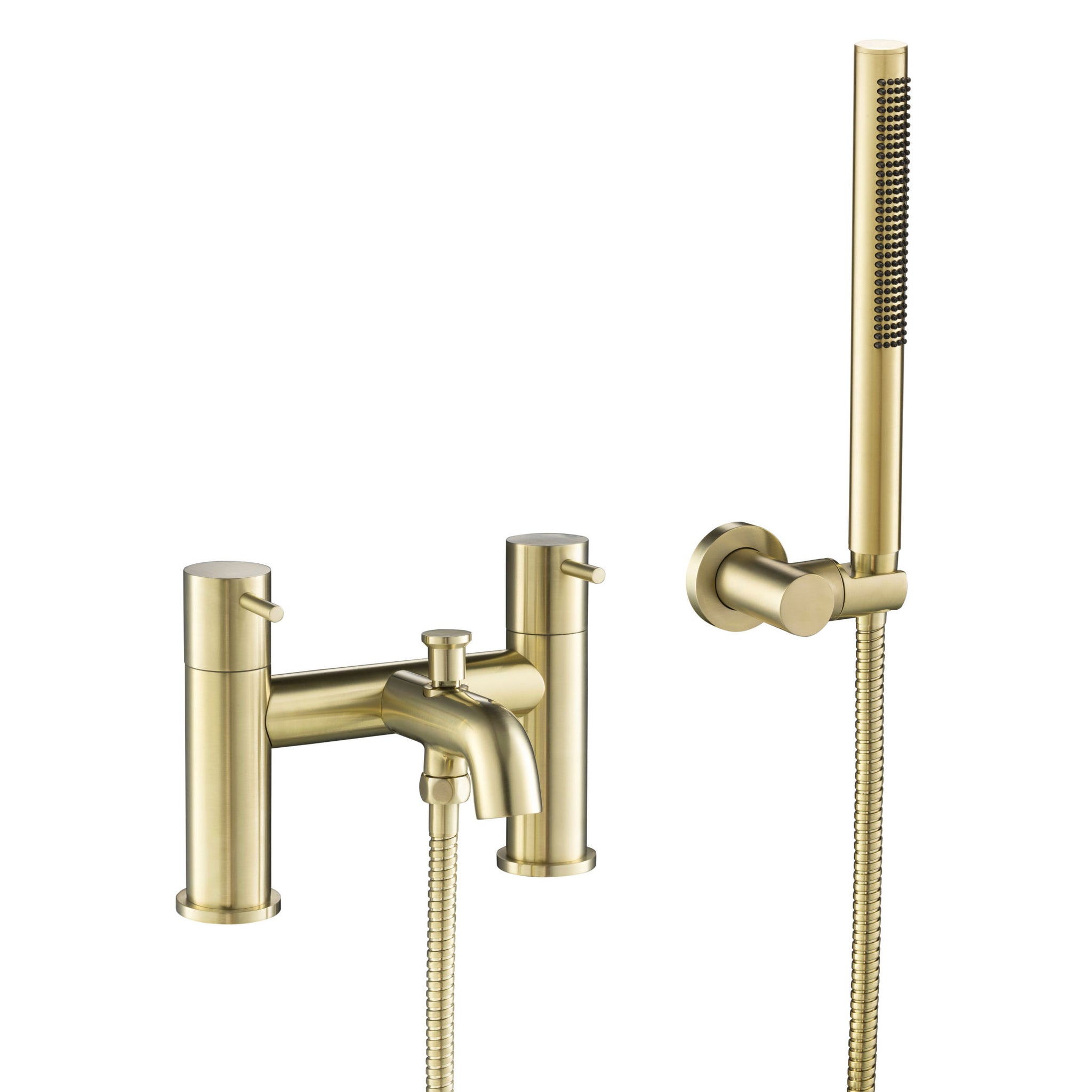 JTP VOS Brushed Brass Bath Shower Mixer Tap