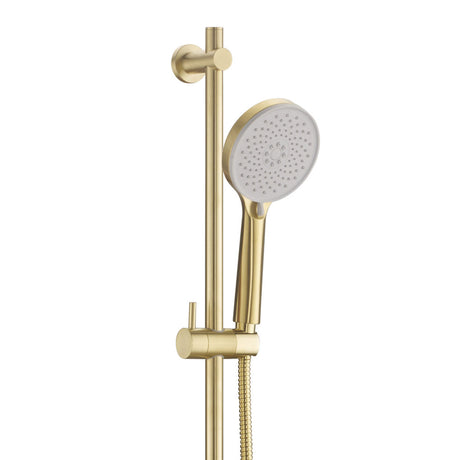 JTP VOS Brushed Brass Slide Rail Shower Kit