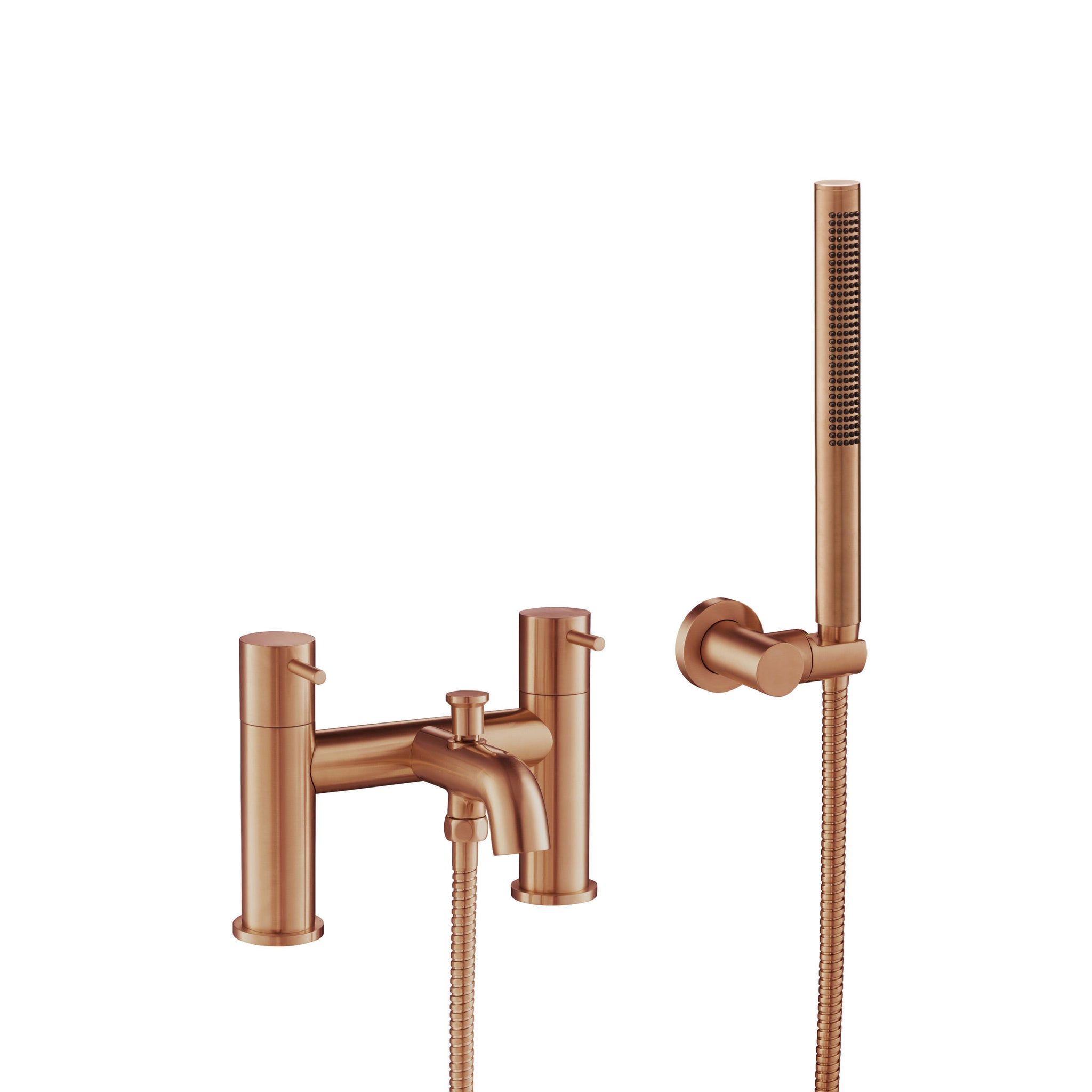 JTP VOS Brushed Bronze Bath Shower Mixer Tap