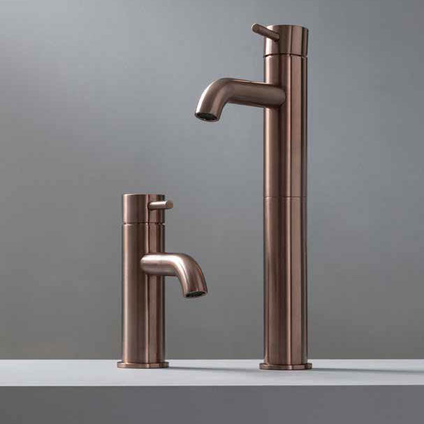 JTP VOS Brushed Bronze Single Lever Tall Basin Mixer Tap