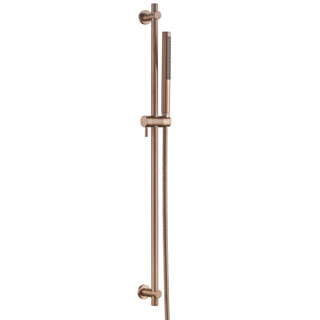 JTP VOS Brushed Bronze Slide Rail Shower Kit, Slim Shower