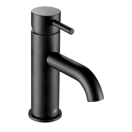 JTP VOS Matt Black Single Lever Basin Mixer Tap
