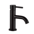 JTP VOS Matt Black Single Lever Mini Basin Mixer Tap