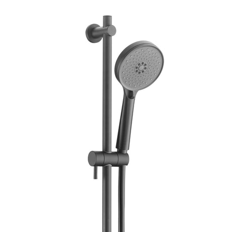 JTP VOS Matt Black Slide Rail Shower Kit