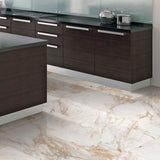 Liora White Rectified Polished Tiles