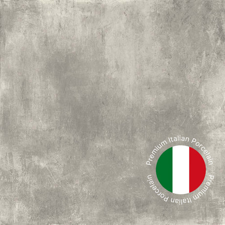 Lirena Ash Rectified Matt Porcelain Tile 60 x 60cm