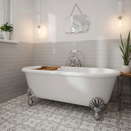 Luma Grigio Gloss Ceramic Wall Tiles