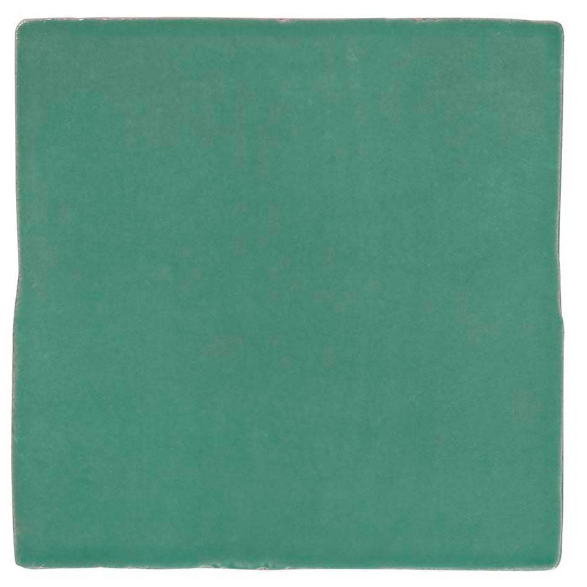 Lumen Turquoise Gloss Ceramic Wall Tile 130 x 130mm