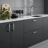 Lumina Grey polished porcelain tiles