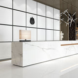 Lumina White Polished Porcelain Tiles