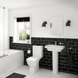 Metro Black Gloss Ceramic Wall Tiles
