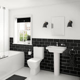 Metro Black Gloss Ceramic Wall Tiles