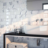 Metro Calacatta Gloss Ceramic Wall Tiles