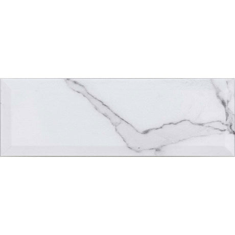 Metro Calacatta Gloss Ceramic Wall Tile 100 x 300mm
