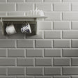 Metro Light Grey Gloss Ceramic Wall Tiles