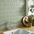 Metro Sage Gloss Ceramic Wall Tiles