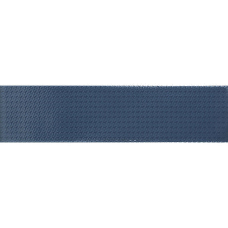 Mira Patterns Denim Gloss Ceramic Wall Tile 75 x 300mm