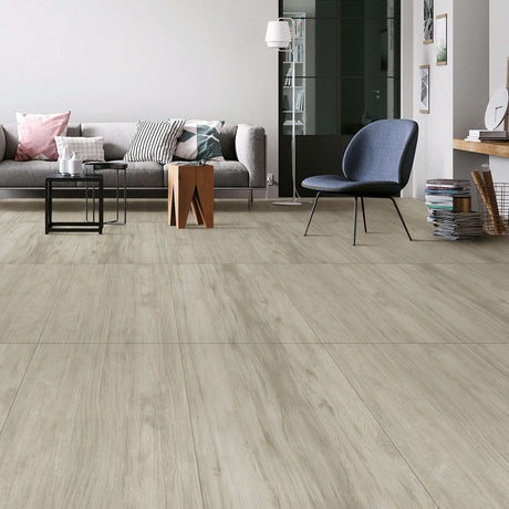 Novelle Light Grey on living room floor