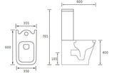 Tabo Disa C/C Fully Shrouded WC 