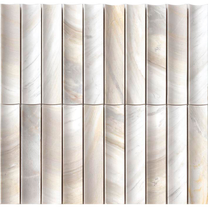 Porcelanosa Creta Ivory Mosaic 30.6 x 31.8cm