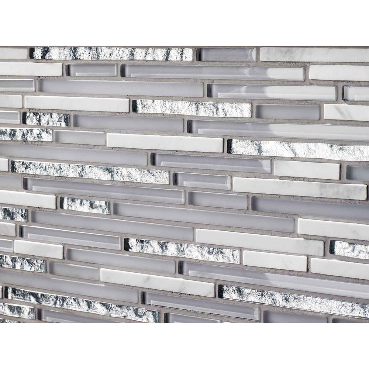 Porcelanosa Eternity Mini Strip White 29.8 x 30.5cm
