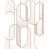 Porcelanosa Figure Arks Cream Mosaic 27.83 x 34.8cm