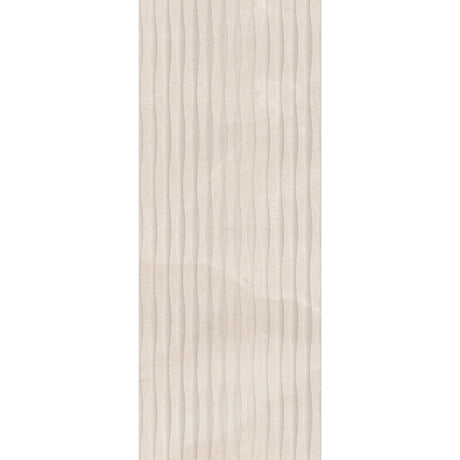 Porcelanosa Fiume Limestone Bone Wall Tile 59.6 x 150cm