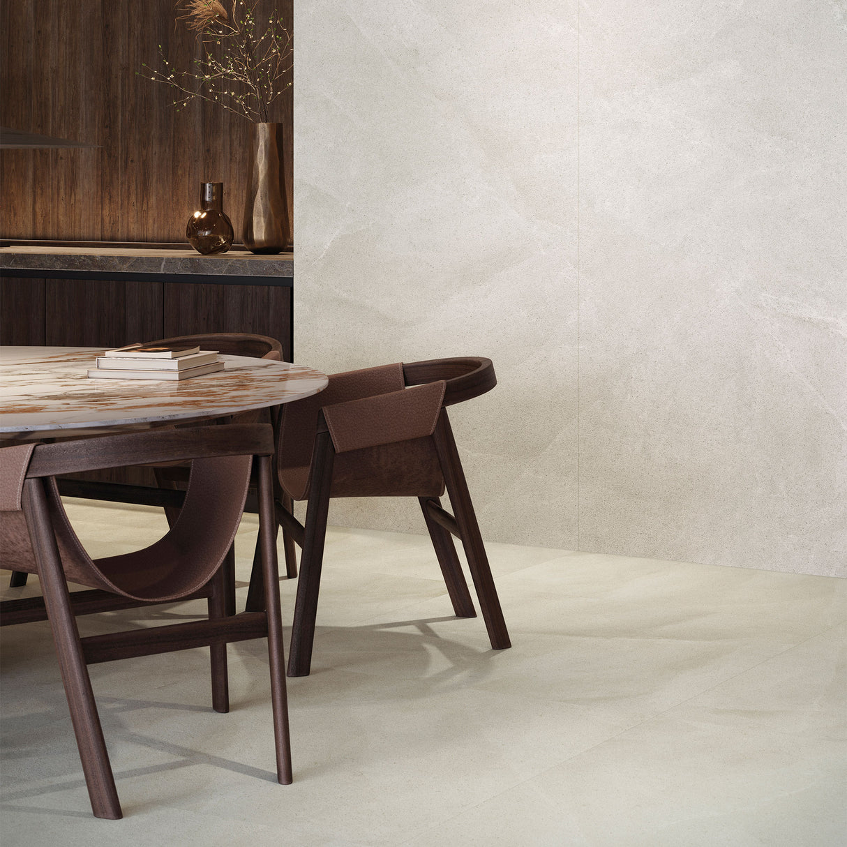 Porcelanosa Limestone Bone L Wall & Floor Tiles