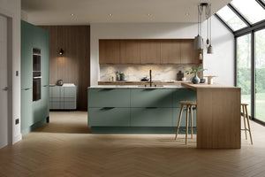 Omega Novus Pure Jade & Woodgrain Dark Oak