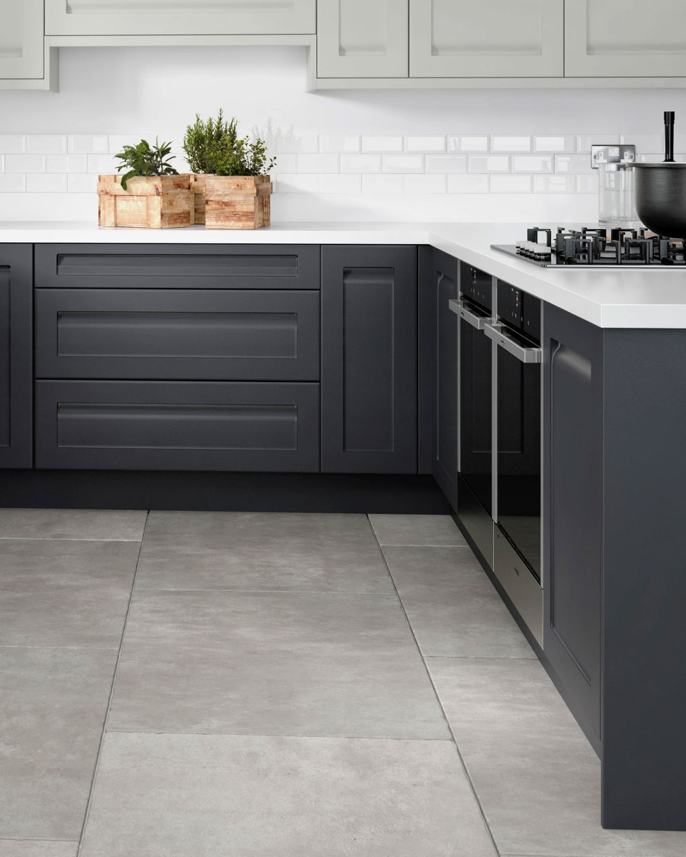 Omega Sheraton Savoy Painted Limestone & Anthracite