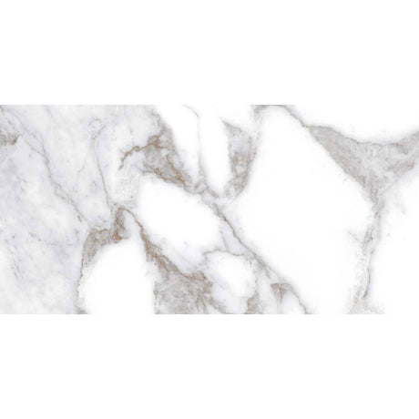 Silvaris White Rectified Polished Tile 30 x 60cm