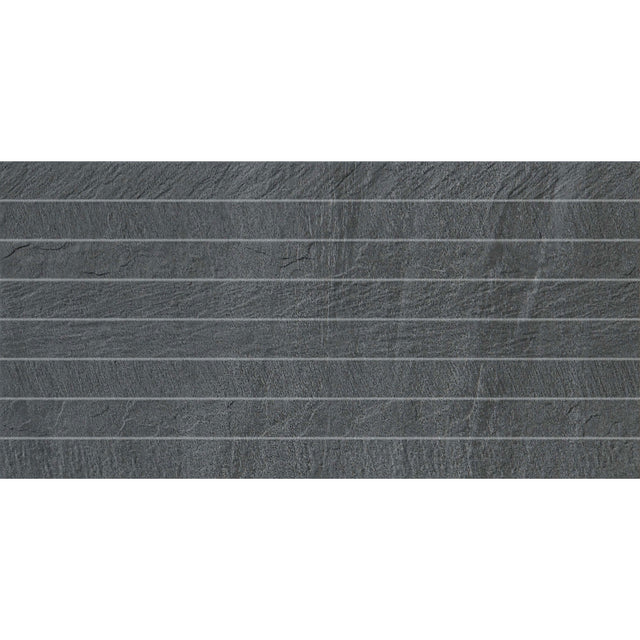 Slate Shutter Antracit Matt Decor Tile 30.3 x 61.3cm