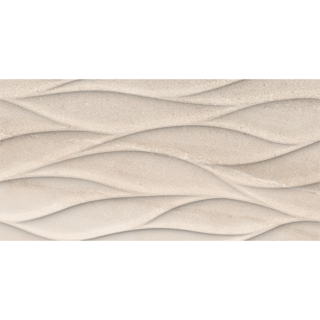 Solis Beige Decor Gloss Wall Tile 30 x 60cm