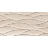 Solis Beige Decor Gloss Wall Tile 30 x 60cm