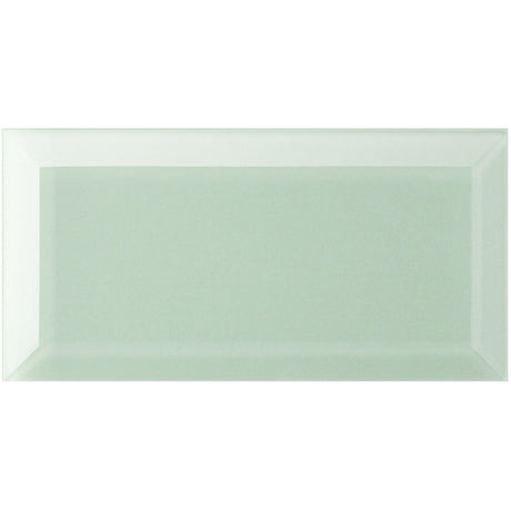 Spectrum Glass Mistfall Clear Bevel Glass Tile